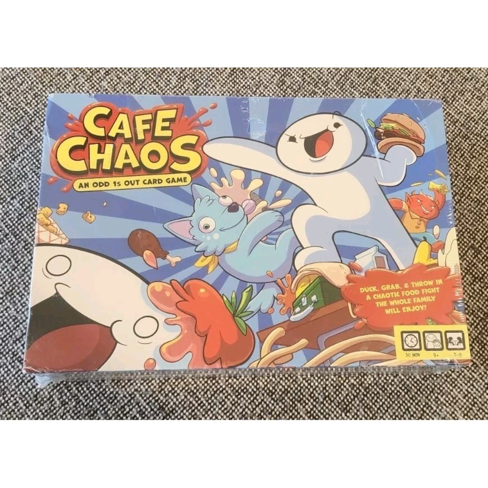 Cafe Chaos An Odd 1s Out Card Game - Breaking Games‎ 3-8 Players New Sealed